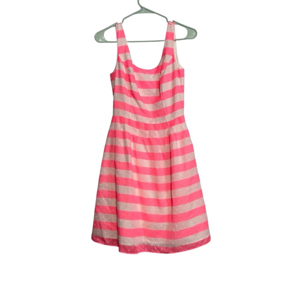 NWT Lilly Pulitzer Posey Mini Dress in Sparkle Pink Awning Stripe size 2 - Picture 3 of 12